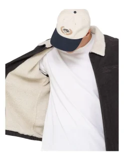 Rusty Coup Cord Jacket In Black -Coats Sales Store 993703600 4 720x928