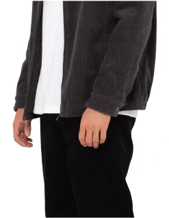 Rusty Coup Cord Jacket In Black -Coats Sales Store 993703600 5 720x928