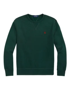 Polo Ralph Lauren Fleece Sweatshirt In Green -Coats Sales Store 993953890 4 720x928